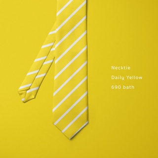 Gaiser Necktie Daily Yellow