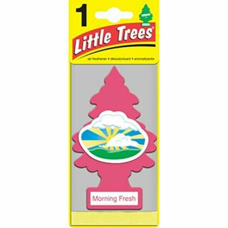 Little Trees® แผ่นน้ำหอมปรับอากาศ รูปต้นไม้ กลิ่น Morning fresh เซท 3 ชิ้น