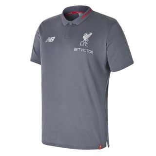 เสื้อโปโล Liverpool (สีเทา)