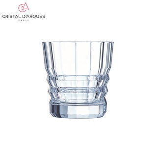 แก้วน้ำคริสตัลหรูสั้น Cristal DArques Architecte 320 ml