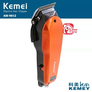 KEMEI  KM-9012 ปัตตาเลี่ยนตัดผม มอเตอร์แรง มาพร้อมหวีรอง 4 ขนาด ปัตตาเลี่ยน แบตตาเลี่ยน บัตตาเลี่ยน บัตเลี่ยนตัดผม