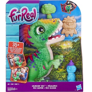 FurReal Munchin Rex Baby Dino Pet, 35+ Sound and Motion Combinations