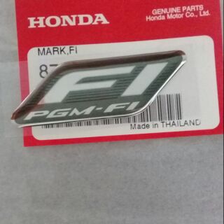 สติ๊กเกอร์ FI,Fi PGM ฮอนด้า สติ๊กเกอร์แต่งรถ แท้ศูนย์ Honda Sticker