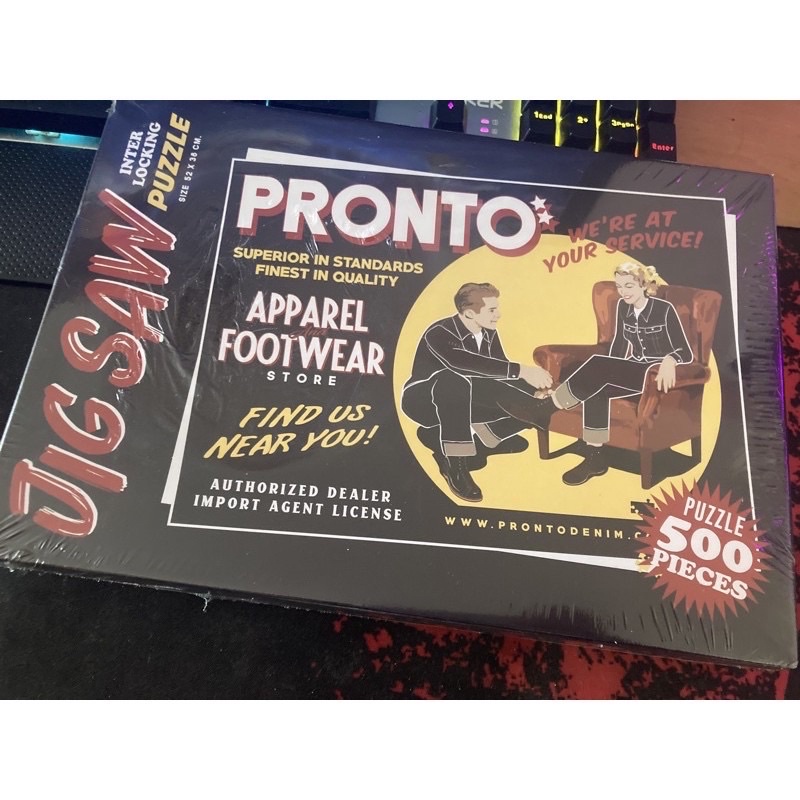 JIGSAW PRONTO PUZZIE 500 PIECES