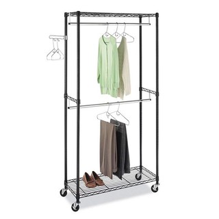 Whitmor : WTM6070-3366* ราวแขวนเสื้อผ้า Supreme Double Rod Garment Rack