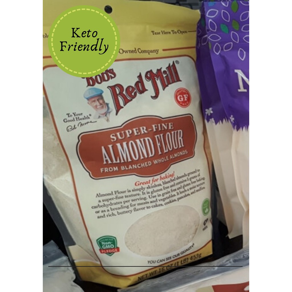 คีโต = Bob's Almond Flour : Super fine แป้งอัลมอนด์​ ลุงบ๊อบ Keto คีโต