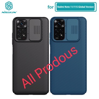 Nillkin Camshield Pro PC TPU แบบสไลด์เลนส์กล้อง สําหรับ Xiaomi Redmi Note 11 / Note 11s