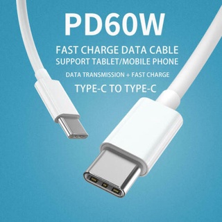 Pd สายชาร์จ Type C เป็น Type C USB C สําหรับ iPad Pro Samsung MacBook