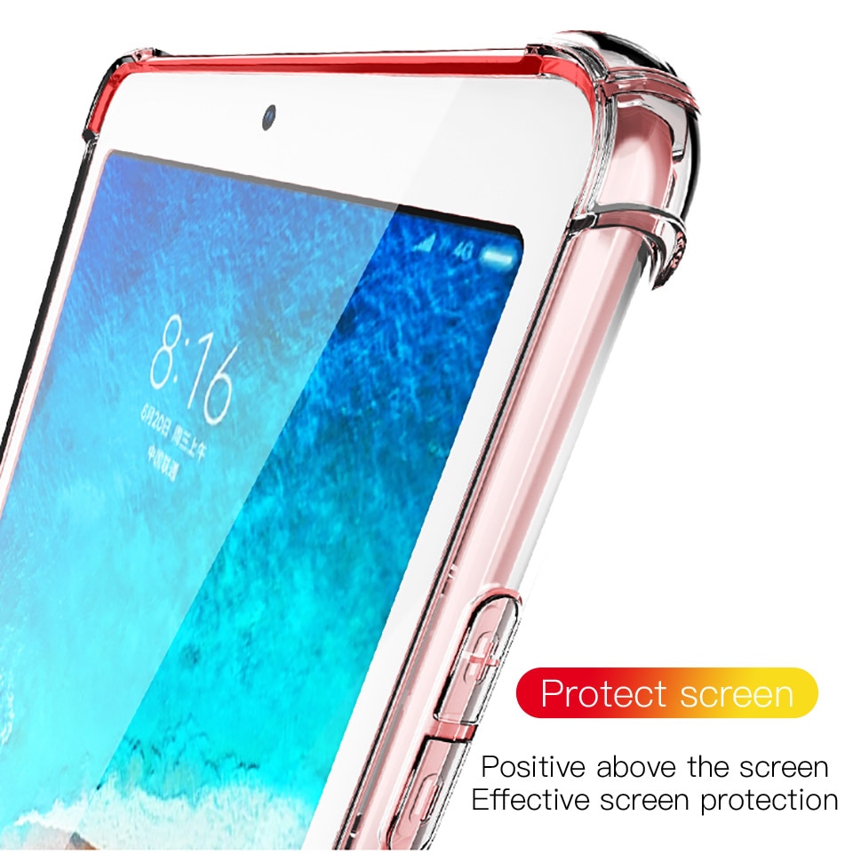 สําหรับ Xiaomi mi pad 2 3 4 mipad 4plus กรณี Soft TPU กันกระแทกเกราะป้องกันสําหรับ Xiaomi MiPad4 Plus Protector แท็บเล็ตโปร่งใสฝาครอบ ราคา ถูกที่สุด ดีลบีเคเค แกลเลอรีภาพที่ 7