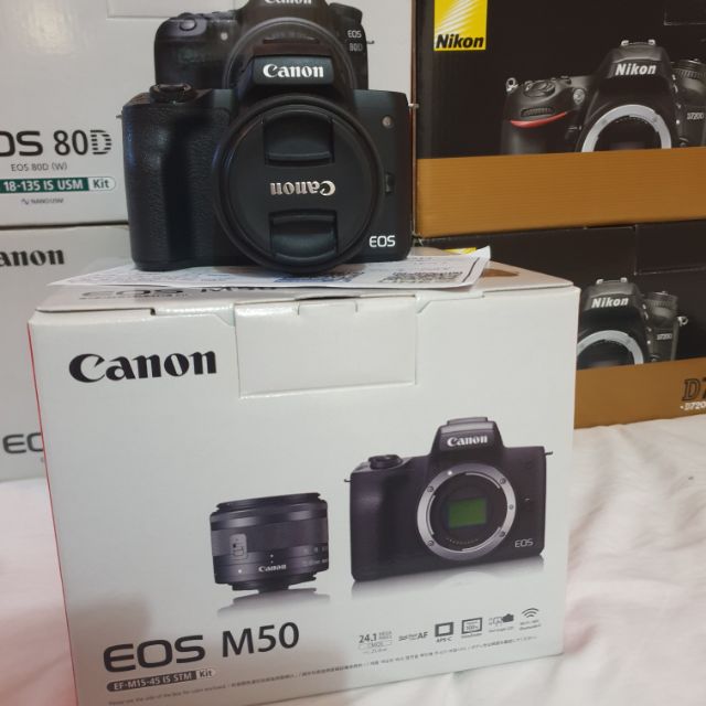 Canon Eos m50 สุดยอดกล้อง mirrorless ตัว Top จากค่าย Canon