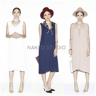 Vira Pleat Dress