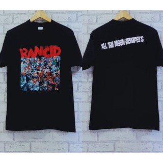 [S-5XL] เสื้อยืด "RANCID - All The Moon" สําหรับผู้ชาย