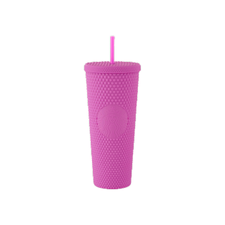 Starbucks Purple Soft-Touch Bling Cold Cup 24oz. ทัมเบลอร์สตาร์บัคส์พลาสติก ขนาด 24ออนซ์ A11138813