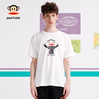 ราคาระเบิดราคาต่ำสุด!!Paul Frank / Big Mouth เสื้อยืดแขนสั้นผ้าฝ้ายทรงหลวมสําหรับผู้ชายS-3XLS-3XL