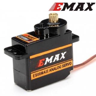 Emax ES08MA II เซอร์โวเกียร์โลหะ ขนาดเล็ก 12 กรัม สําหรับโมเดลรถบังคับ