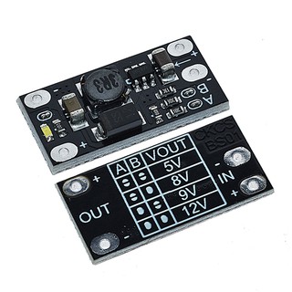 บูสต์บูสต์แปลง Dc-Dc 3V 3.2V 3.3V 3.7V 5V 9V To 12V แรงดันไฟฟ้า Pcb ชุดโมดูลกระป๋อง 5V / 8V / 9V