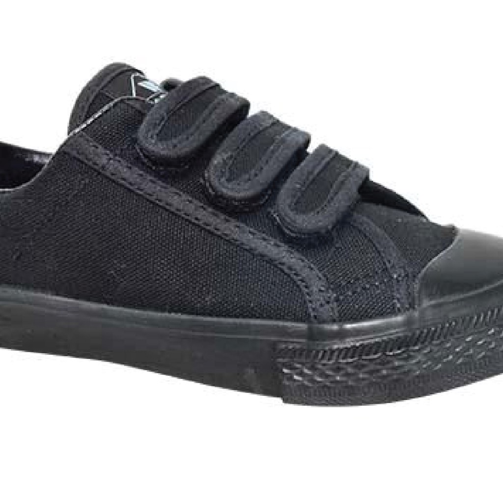 2692bk Warrior School Shoes - สีดํา