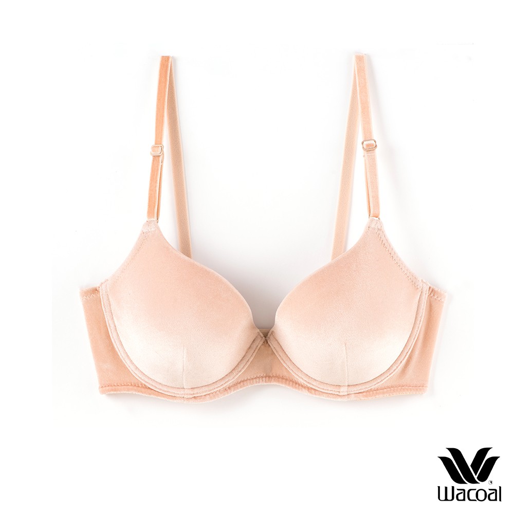 MM1624 (มี 2 สี) Wacoal Mood Smooth Bra เสื้อชั้นใน สีเบจ สีดำ