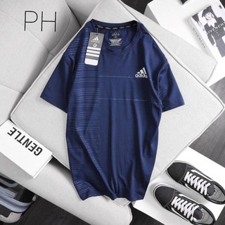 เสื้อคอกลมAdidas ลายไหม่ ผ้านิ่มระบายอากาศดี ไม่อมเหงื่อ ผ้าเย็น (ลายไหม่มาอาจไม่ตรงตามรุปแต่สวยทุกลายไม่ชอบส่งคืน)