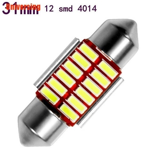 จักรวาล 31 มม. ไฟ Led แคนบัส 4014 12 Smd C5W สําหรับติดตกแต่งภายในรถยนต์