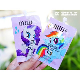 [ถูกที่สุด !!] MILLE MY LITTLE PONY BRIGHTENING SERUM FOUNDATION CC CREAM SPF36 PA++