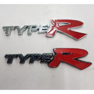 Logo Tpye-R ของรถ Honda 12.5cm