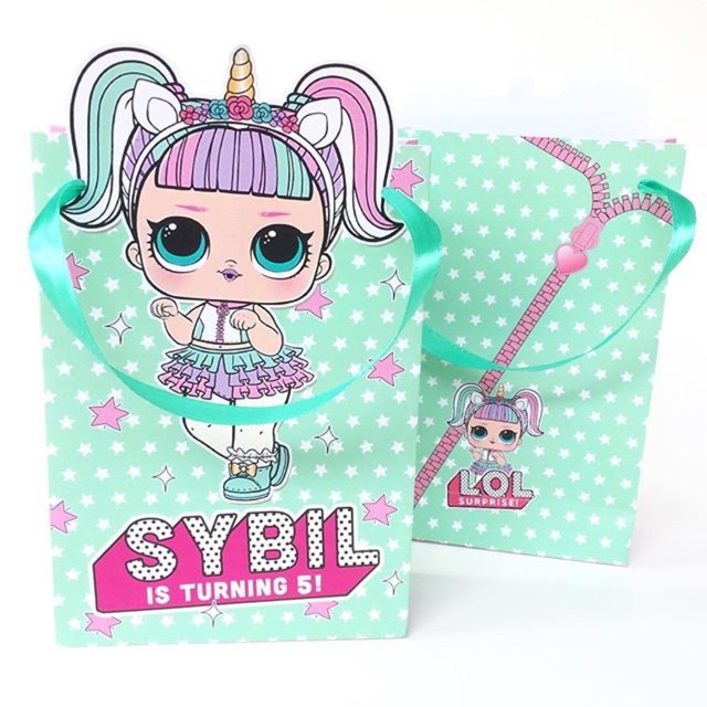 ถุงกระดาษปาร์ตี้ LOL Surprise Unicorn Series