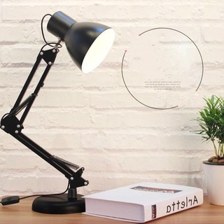 โคมไฟ โคมไฟตั้งโต๊ะ ปรับระดับได้รอบทิศทาง ขนาด 37x37 ซม.รุ่น Table Reading lamp Adjustable with super long arm E27 OCM