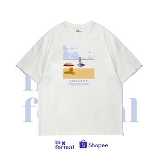 เสื้อยืดโอเวอร์ไซส์ Oversize  "simple" unisexS-5XL