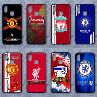 เคส  Vivo  Y91 / Y91i / Y93 / Y95 ใช้เคสเดียวกัน  ลายทีมฟุตบอล  ขอบนิ่มหลังแข็ง เคสมือถือ เคสโทรศัพท์ Case