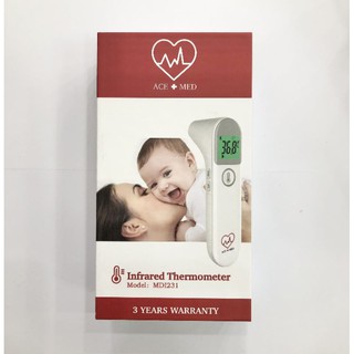 ACE+MED Infrared Thermometer Model:MDI231 เครื่องวัดอุณหภูมิหน้าผาก หู และสิ่งของ