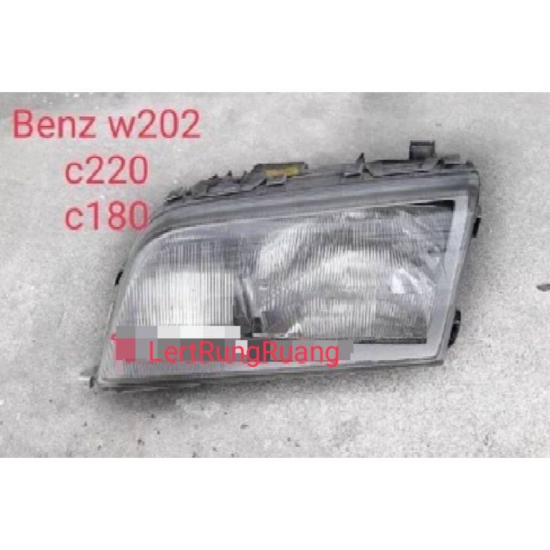 ของเเท้!!  ไฟหน้า w202  ไฟหน้า c180  ไฟหน้า benz c220 ของเเท้ benz