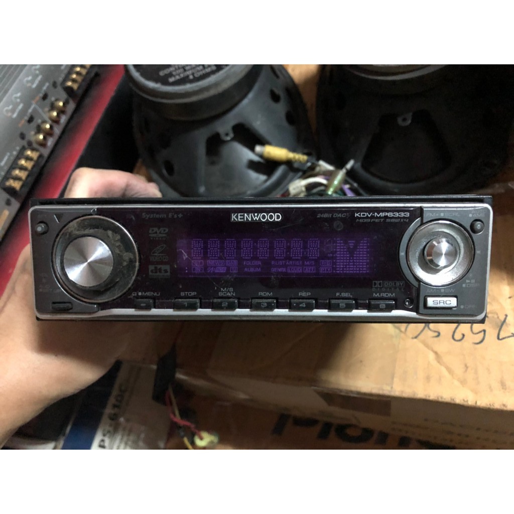 เครื่องเล่นเสียงรถยนต์ KENWOOD KDV-MP6333 1Din DVD Receiver / เครื่องเล่น DVD Kenwood / เครื่องเสียง