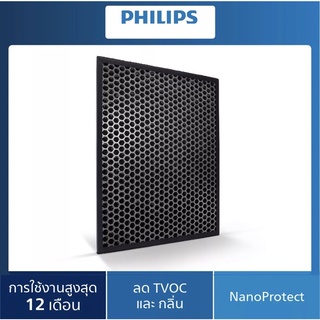 [ของแท้จากบริษัท]💥Philips แผ่นกรอง สำหรับเครื่องฟอกรุ่น AC1215