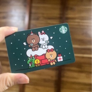 starbucks card line friend 1st edition