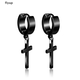 Flyup เครื่องประดับแฟชั่น ต่างหูสตั๊ด สเตนเลส สไตล์พังก์ เจาะร่างกาย 1 ชิ้น