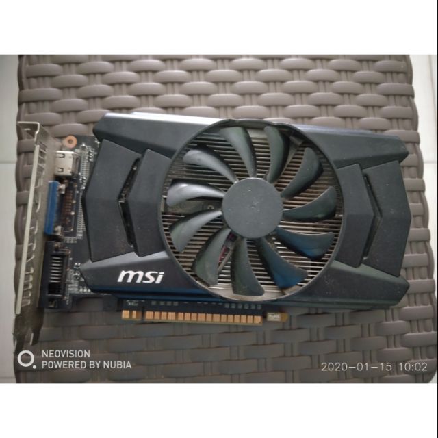 การ์ดจอ msi gtx750 ti ไม่เพิ่มไฟ