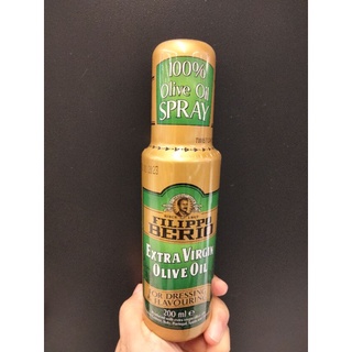 Filippo Berio Extra Virgin Olive Oil เสปรย์ น้ำมันมะกอกธรรมชาติ  ฟิลิปโปเบอร์ลิโอ 200  ml