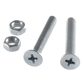 MACHINE SCREW 5X35MM JF NUT 25EA สกรูเกลียวมิลน็อต JF 5X35 MM 25 ตัว สกรู, น๊อตและแหวน อุปกรณ์ยึดติด เครื่องมือช่างและฮา