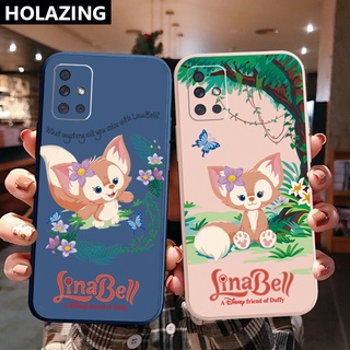 เคสป้องกันโทรศัพท์มือถือ ขอบสี่เหลี่ยม ลาย Linabell สําหรับ Samsung Galaxy A12 A31 A32 4G A52 A72 5G A11 A51 A20S M42