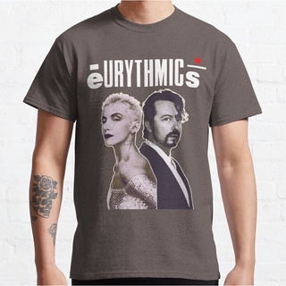 ถูกสุดๆเสื้อยืด พิมพ์ลาย Eurythmics สําหรับผู้ชายรหัสเต็ม