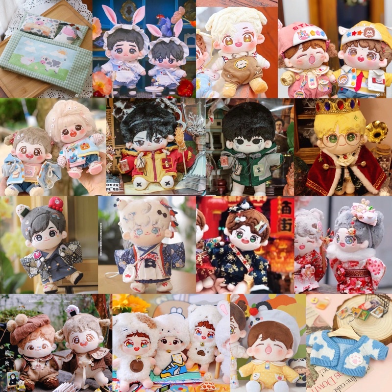 🌈ชุดตุ๊กตา 15,20cm [พร้อมส่ง]