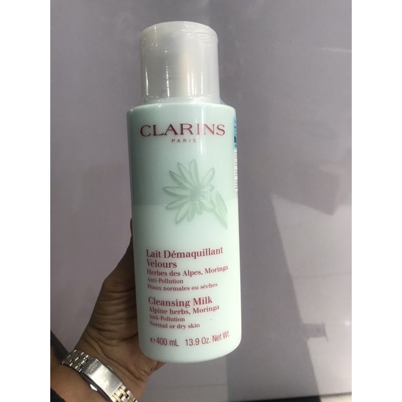 Clarins Cleansing Milk With Alpine Herbs 400 ml