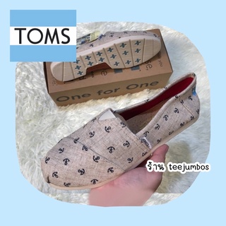 รองเท้า TOMS Original ลายสมอเรือ🌵🍄 สินค้าพร้อมส่ง