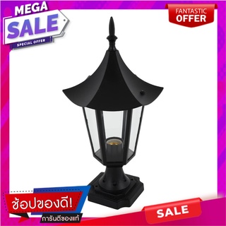 ไฟหัวเสา ELEKTRA HK-K2010 สีดำ ไฟหัวเสา POST-MOUNTED LAMP ELEKTRA HK-K2010 BLACK