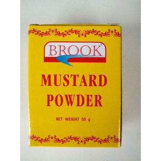 Brook Mustard Powder ผงมัสตาร์ด 50g