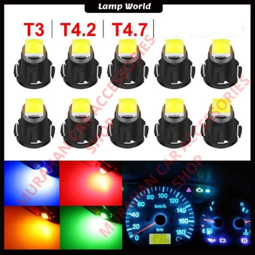 รถเมตร T3 T4.2 หลอดไฟเมตร T4.7 LED เมตรหลอดไฟ Neo Wedge เลนส์เมตรหลอดไฟ LED ลูกปัด T3 รถ Dashboard เ