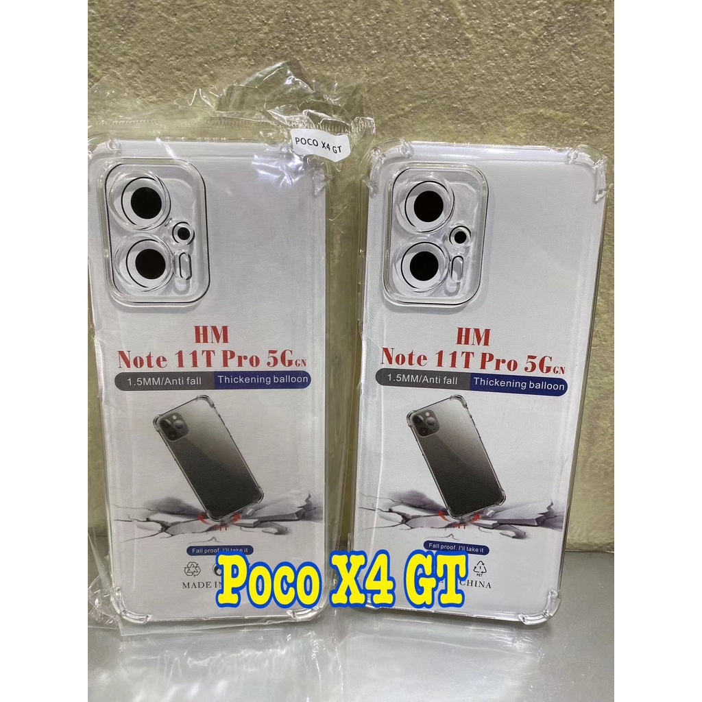 POCO X4GT🥰พร้ อมส่งใน🇹🇭🥰เคสใสกันกระแทกคลุมกล้องFOR POCO X4GT