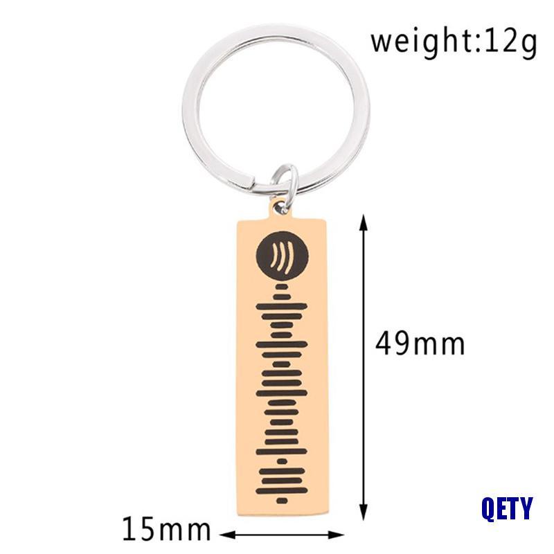 ( Qety ) พวงกุญแจรูปโค้ด Favorite Song Keyring - qetyellow.th - ThaiPick
