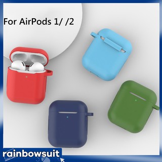 【RB】เคสหูฟังบลูทูธไร้สาย ซิลิโคน สําหรับ AirPods 1 2